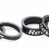 Reverse Components Reverse - Set D'entretoises De Direction Carbone 10mm / 5mm 1 1/8" (noir) -Accessoires Vélo Soldes Boutique reverse set entretoises direction carbone 3840x2160