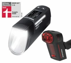 Trelock - Set D'éclairage Avant/arrière LS760 Vision Lite & LS 740 I-GO